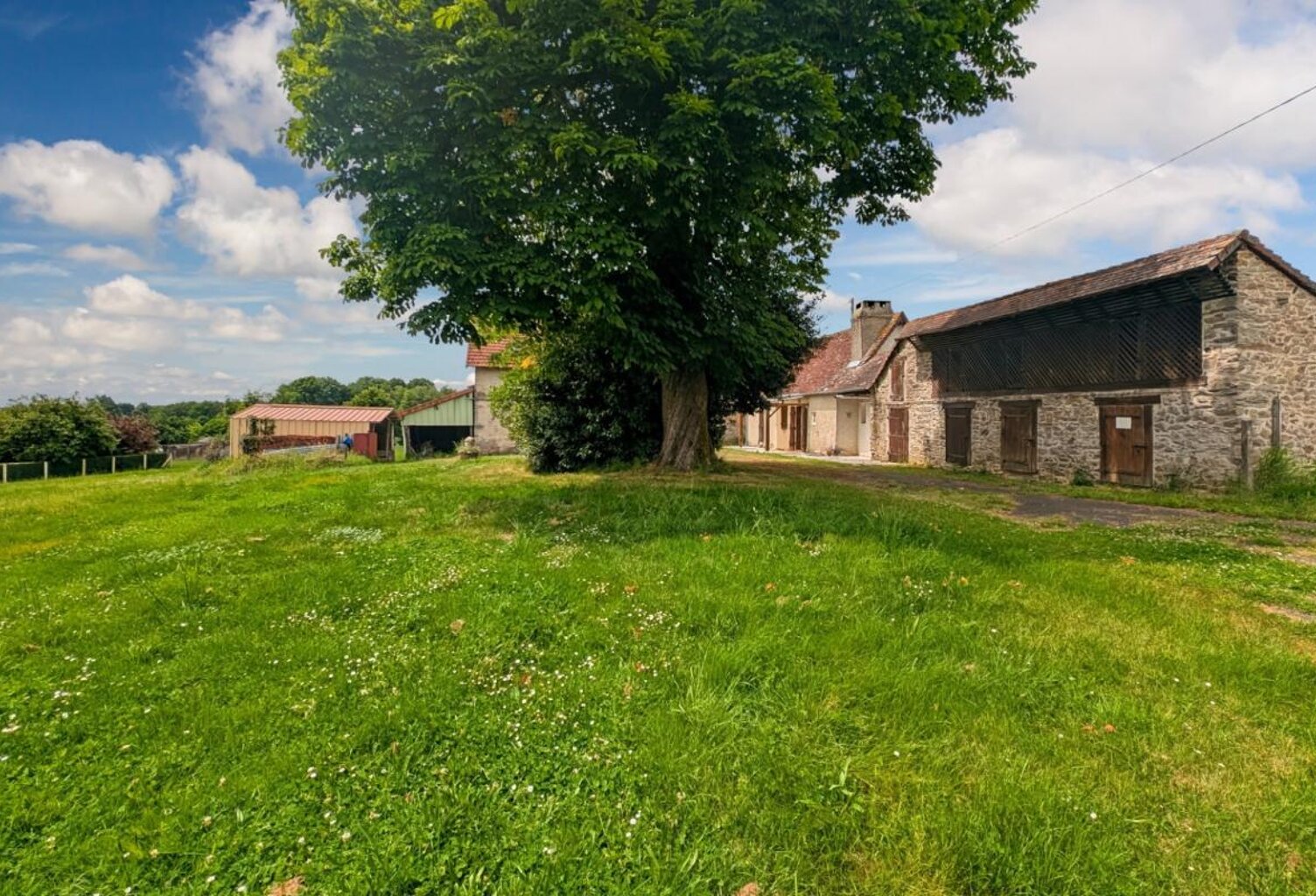 Salagnac fermette avec plus de 2 hectares de terrain et dépendances — photo 1