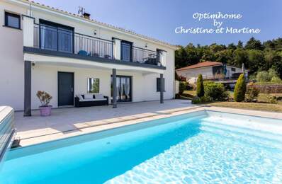 ORCINES : MAISON CONTEMPORAINE AVEC PISCINE – 192 M² – 4 CHAMBRES – TERRAIN 715 m² — photo du bien