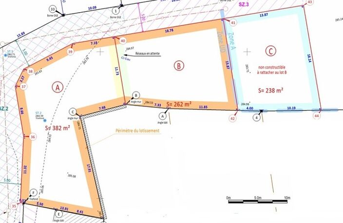 Terrain à vendre de 644,00 m²  (01) — photo 2