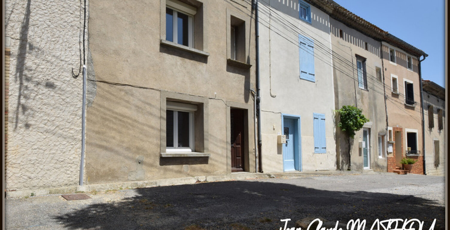 Maison de village T3 78 m2 avec terrasse abritée, garage et vue dégagée - 11400 — photo 1