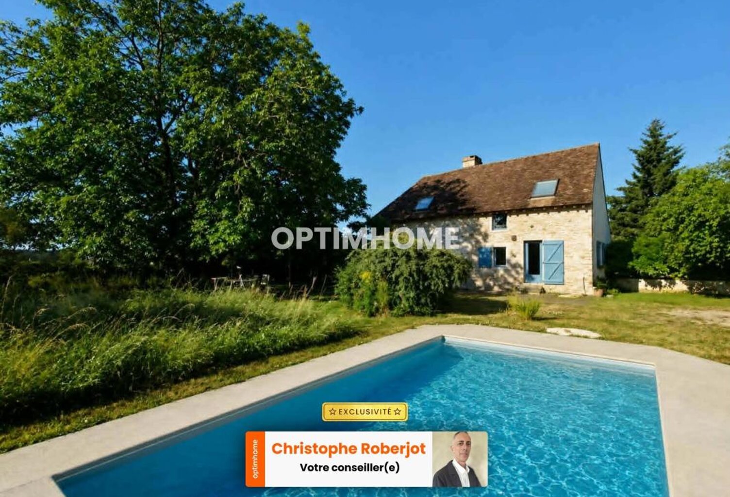 Maison Familiale ATYPIQUE en pierres située entre Chalon sur Saône et Beaune dans un havre de paix de 1700m2 et plus — photo 1