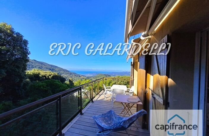 A VENDRE SUPERBE VILLA d’architecte bioclimatique 5 pièces, vue mer et vallée, belles finitions idéale et chaleureuse pour toute la famille où rendement locatif CASALABRIVA CORSE DU SUD (20) — photo 3