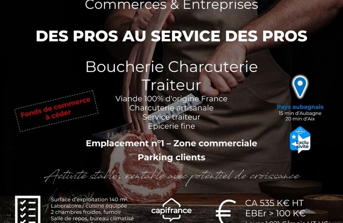 Fonds de commerce Boucherie Charcuterie Traiteur à céder proche de AUBAGNE (13) — photo 5