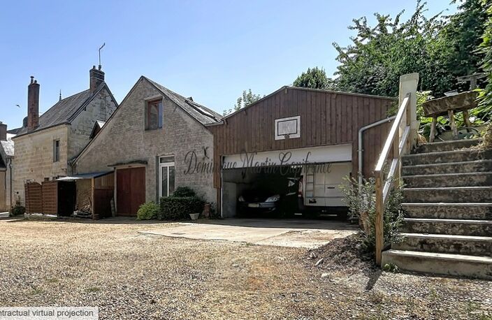 BEAUMONT SUR DEME (72)-EXCLUSIVITÉ – Maison de caractère 181 m² – Atelier 78 m² – 5 chambres — photo 5