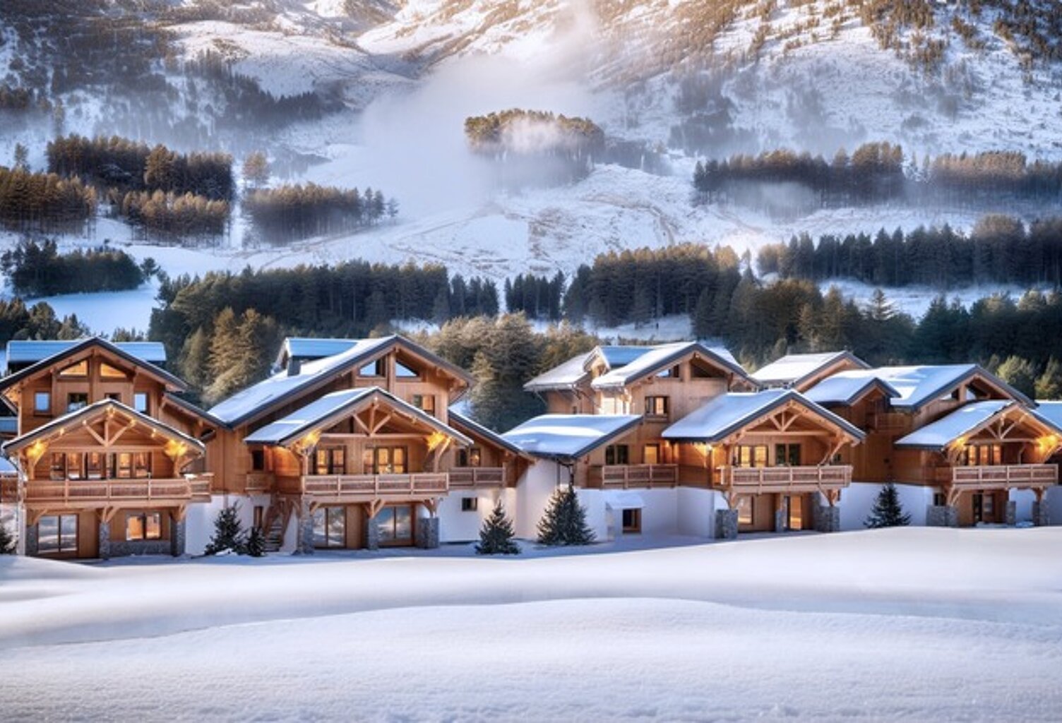 SERRE CHEVALIER LE-MONETIER-LES-BAINS Chalet d'exception de 274,74 m² — photo 1