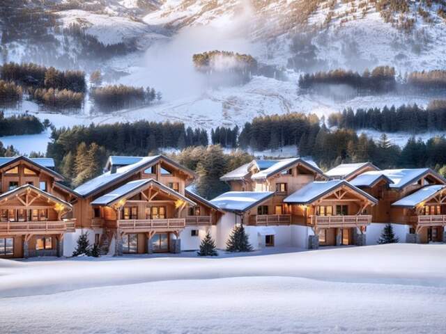 SERRE CHEVALIER LE-MONETIER-LES-BAINS Chalet d'exception de 325,4 m² — photo du bien