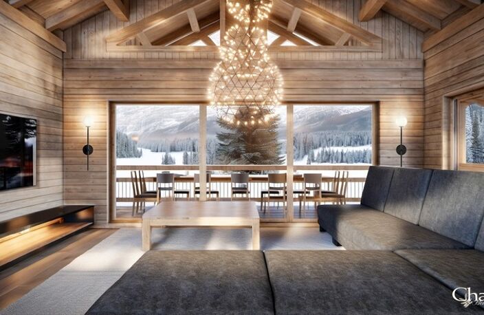 SERRE CHEVALIER LE-MONETIER-LES-BAINS Chalet d'exception de 325,4 m² — photo 2