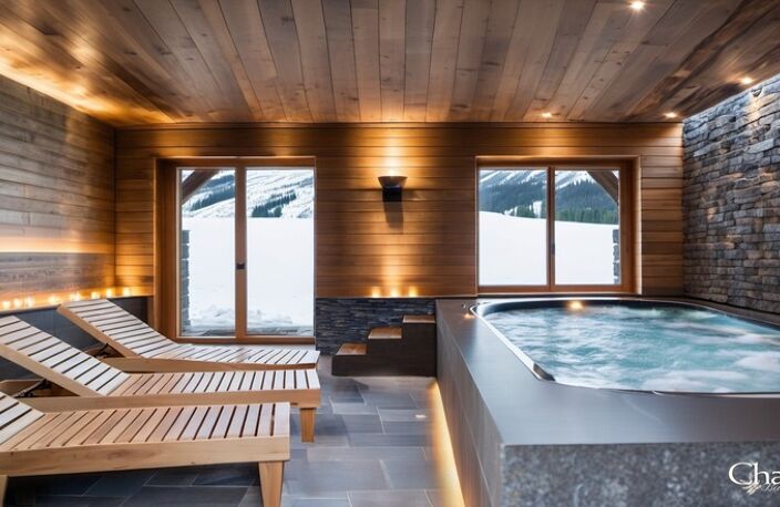 SERRE CHEVALIER LE-MONETIER-LES-BAINS Chalet d'exception de 325,4 m² — photo 5