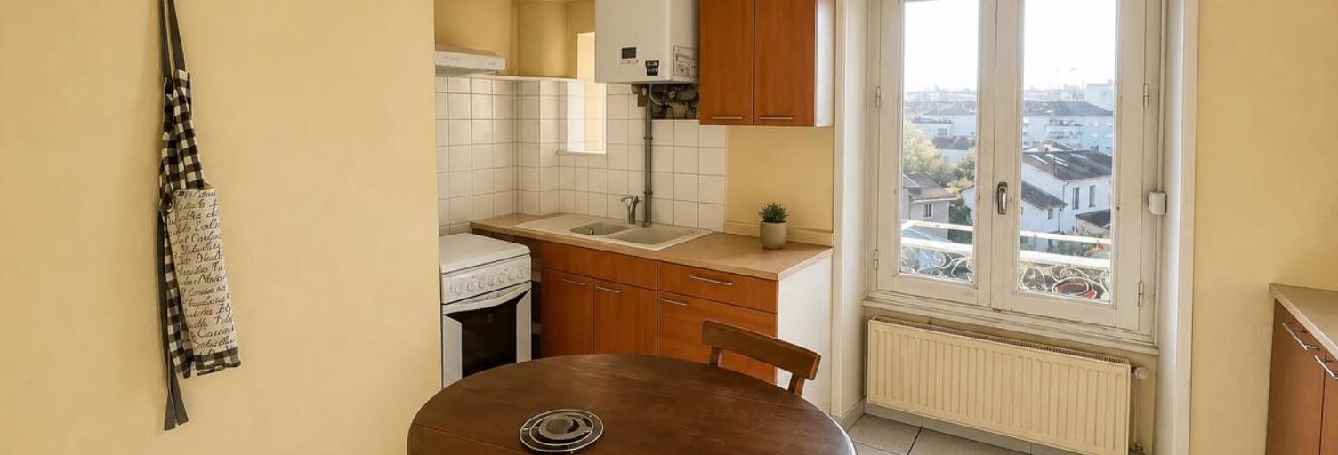 Appartement 3 Pièces 42 m² à vendre à Villeurbanne (69100)
