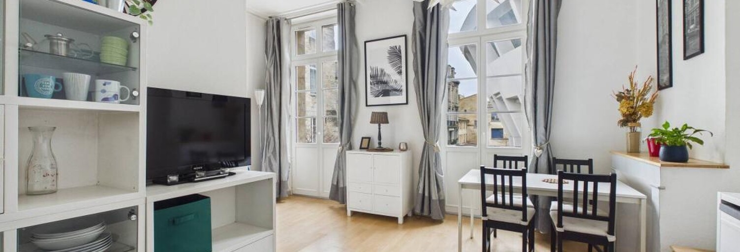 Appartement 2 Pièces 28 m² à vendre à Bordeaux (33000)