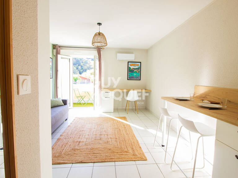 Appartement T1 à louer avec balcon et parking à Aubenas, — photo 1