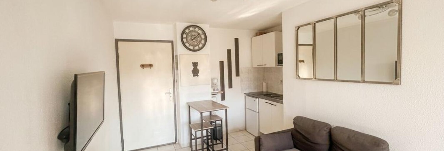 Appartement 2 Pièces 23 m² à vendre à Sète (34200)