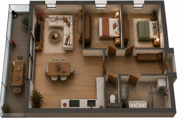 Appartement neuf de 78m² livré en 2026 — photo 5