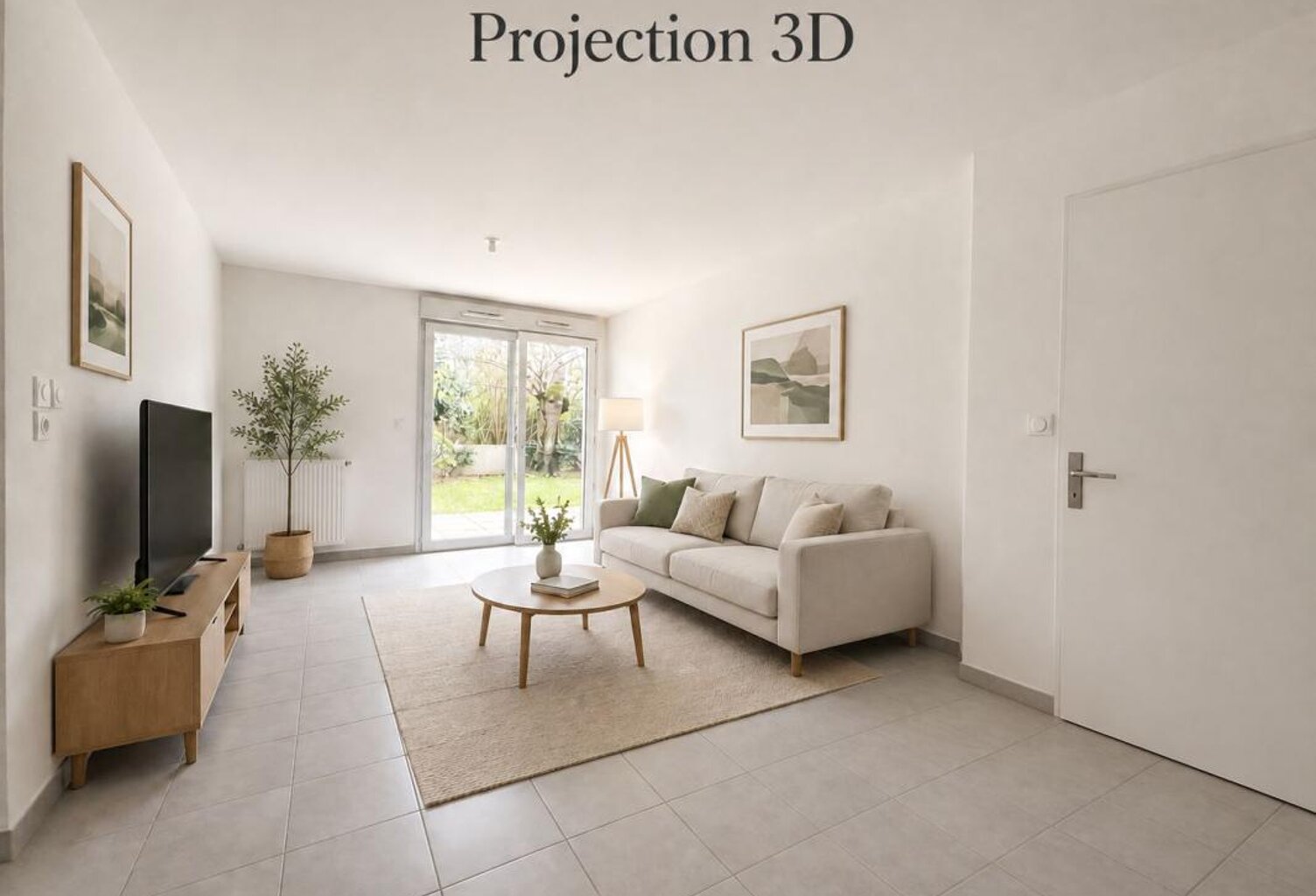 TOULOUSE (31100) – T3 EN REZ-DE-JARDIN AVEC TERRASSE ET PARKING SOUS-SOL — photo 1