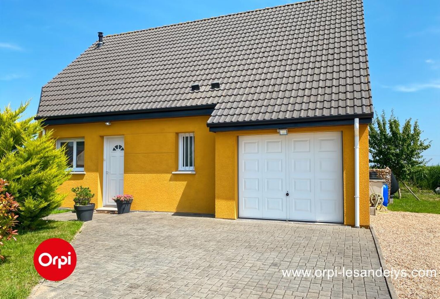 Proche Les Andelys Pavillon de 2016 -  3 chambres avec garage-  Terrain 978 m² — photo 1