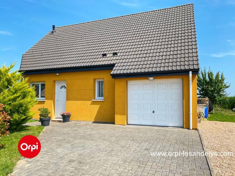 Proche Les Andelys Pavillon de 2016 -  3 chambres avec garage-  Terrain 978 m² — photo 1