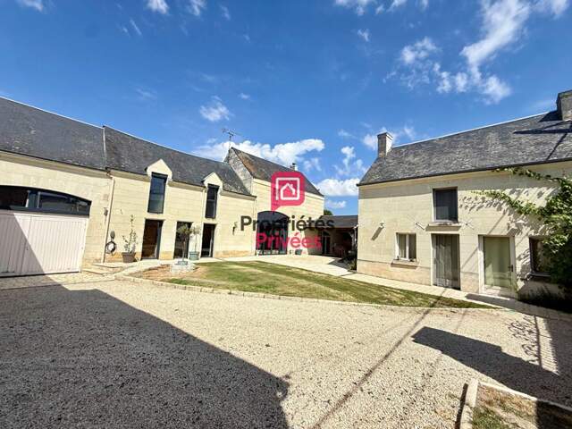 Maison Ancienne Beaumont En Veron 286m2 et Gîte - — photo du bien