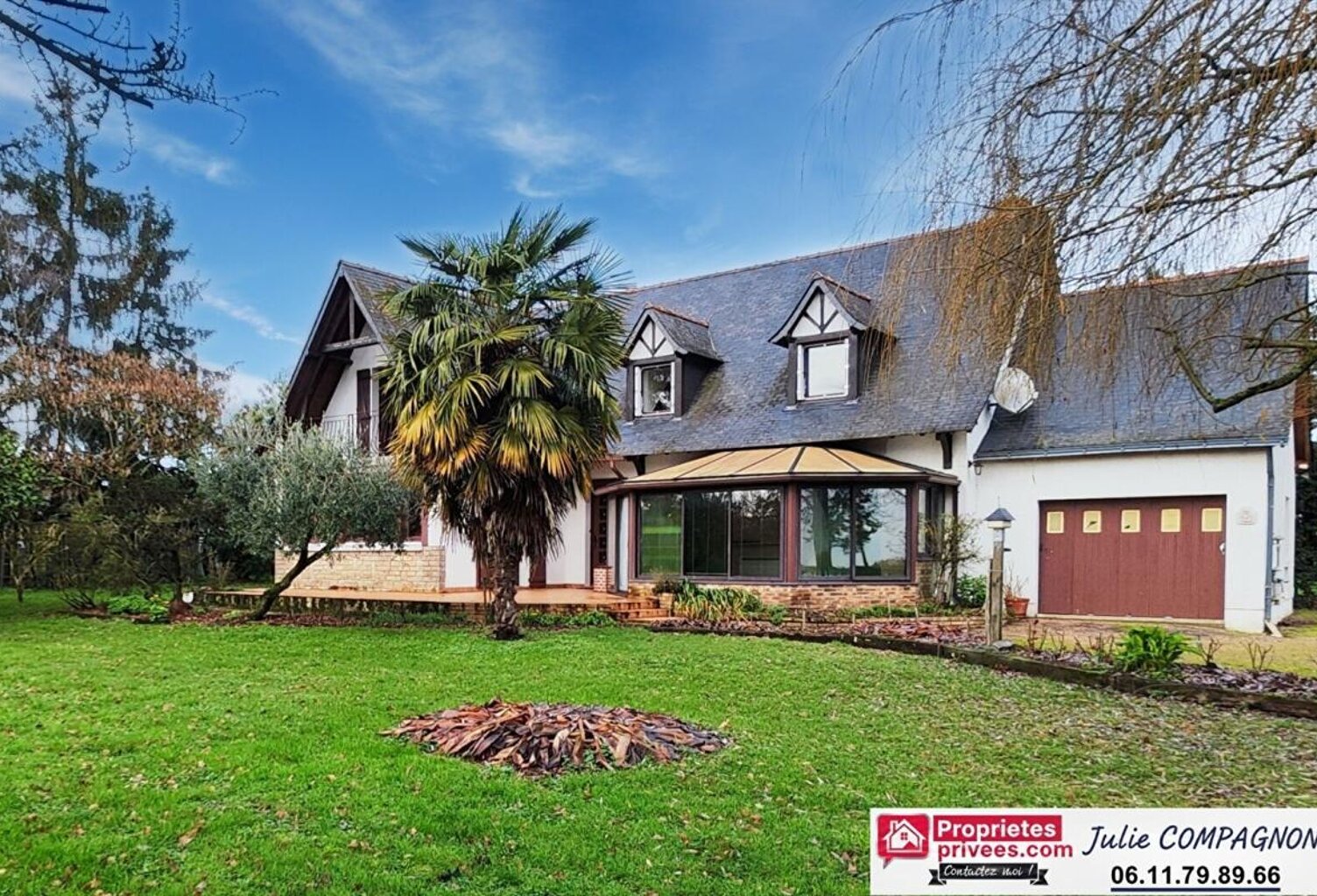 MAISON 4 CHAMBRES - GARAGE ET  GRAND TERRAIN 9 000 m² env — photo 1