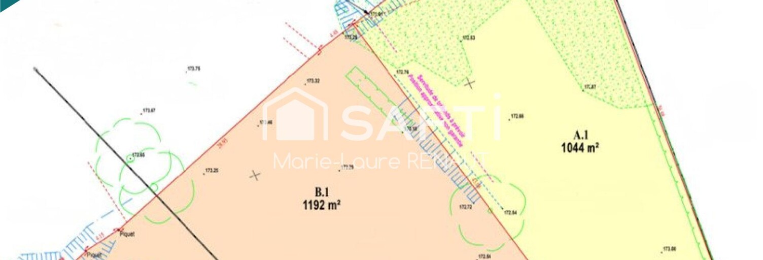 Terrain  1044 m² à vendre à Montdragon (81440)