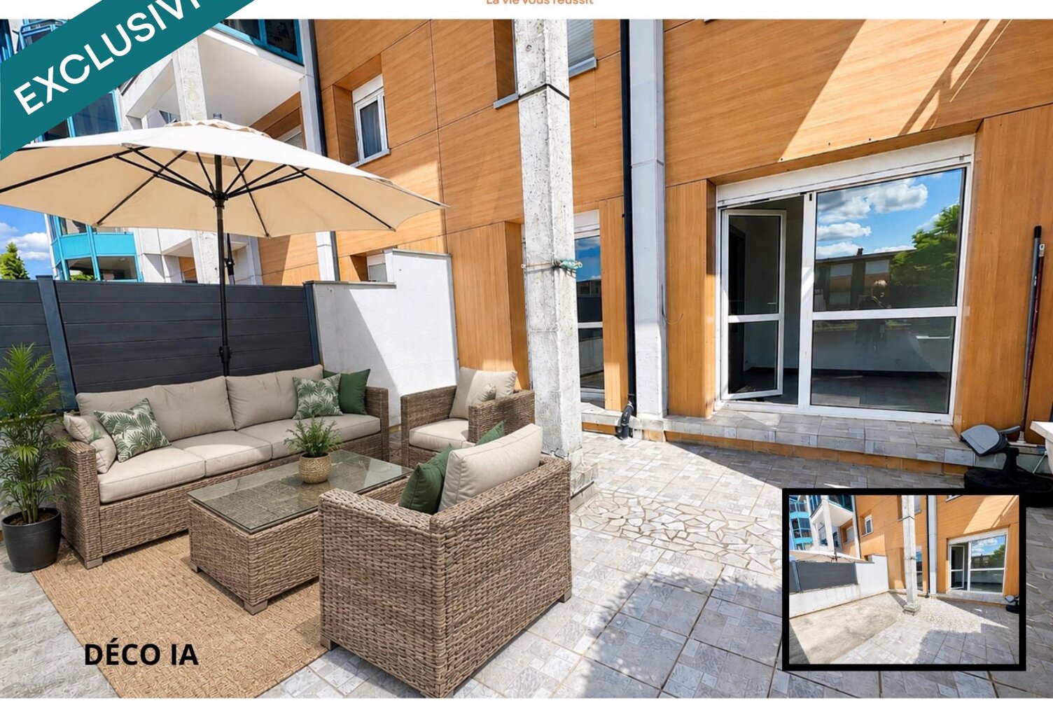 Appartement 3 chambres avec terrasse — photo 1