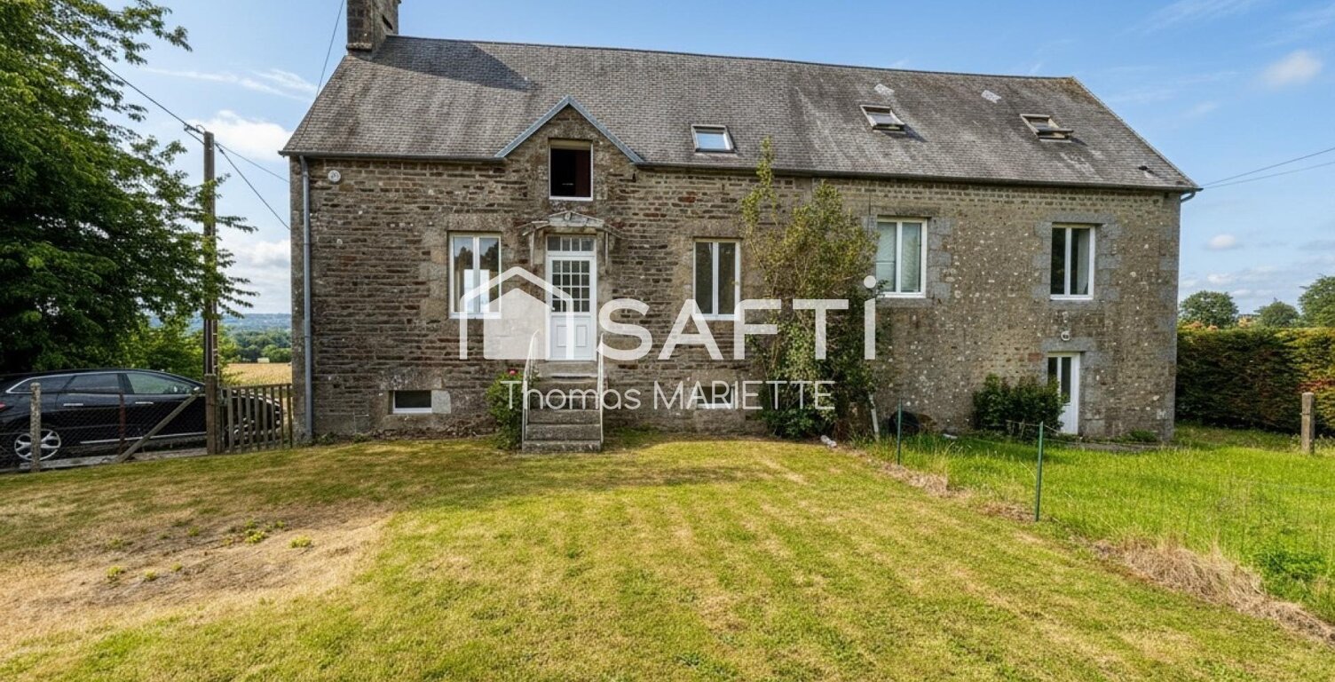 ? Entre Saint-Sever et Villedieu-les-Poêles, découvrez cet ensemble immobilier en pierre offrant deux logements indépendants, un fort potentiel d'aménagement et un cadre de vie paisible sur environ 6 000 m² de terrain. ? Amoureux de la pierre et des projets à fort potentiel, laissez-vous séduire par cet ensemble immobilier de caractère composé de deux habitations indépendantes au cœur d'un environnement verdoyant. ? Investissement locatif, projet familial ou résidence principale : cet ensemble immobilier en pierre de 130 m² offre de multiples possibilités dans un cadre calme et recherché. ? Une opportunité rare entre Saint-Sever et Villedieu-les-Poêles : deux maisons en pierre réunissables, un grand terrain et un potentiel exceptionnel à exploiter. ? Charme de l'ancien, potentiel d'évolution et environnement paisible : découvrez cet ensemble immobilier en pierre idéal pour concrétiser tous vos projets. — photo 1