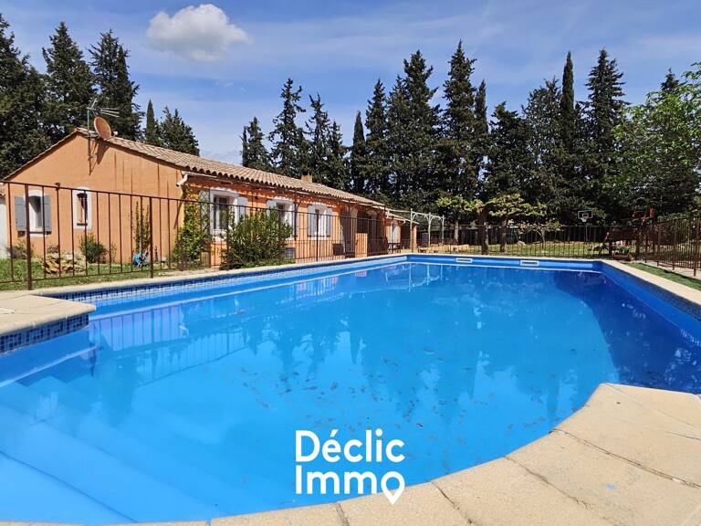 MAISON INDIVIDUELLE DE PLAIN PIED - 5 CHAMBRES - PISCINE - LORGUES — photo 1