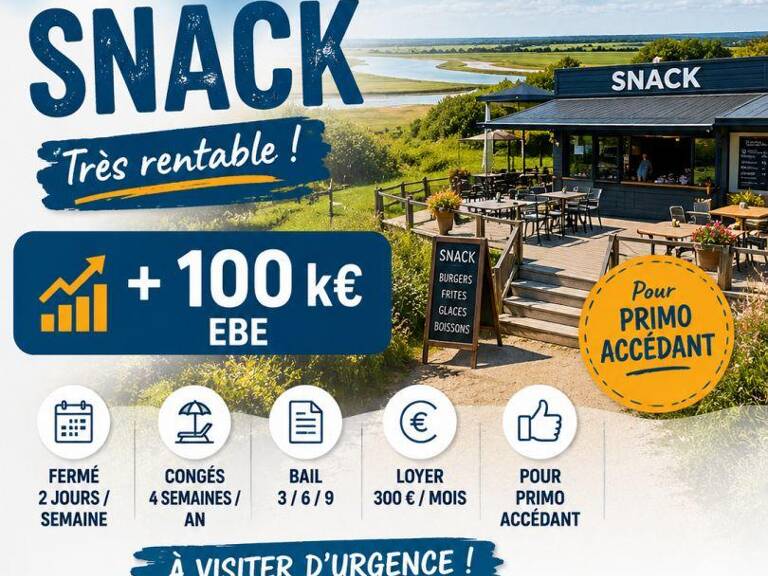 Vente Restauration rapide 1 m&sup2; — photo 1