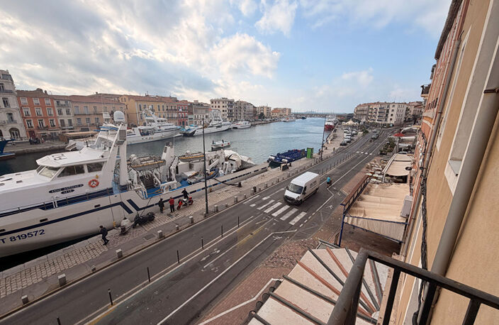 Appartement d'architecte Sète centre-ville Vue Quai 3 pièce(s) 111 m2 — photo 4