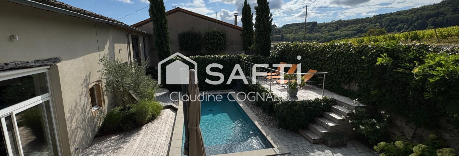 Maison 6 Pièces 198 m² à vendre à Pruzilly (71570)