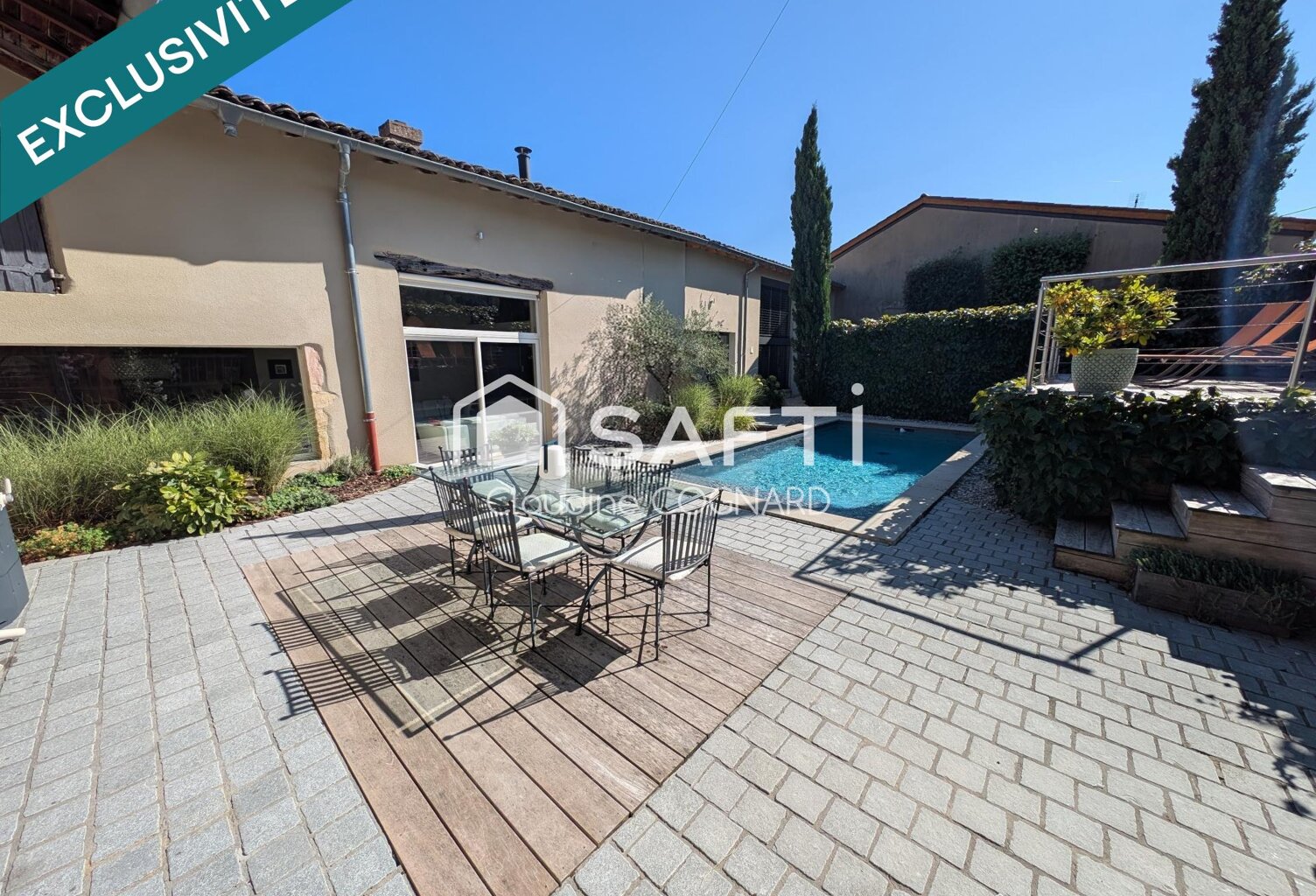 Maison de caractère  4 chambres  Piscine — photo 1