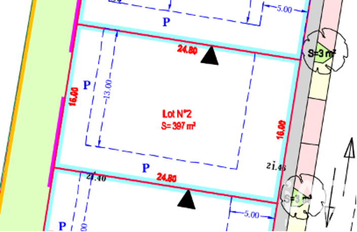 Vente Terrain à bâtir 397 m&sup2; — photo 3