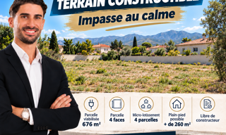 Terrain  676 m² à vendre à Espira-de-l'Agly (66600)