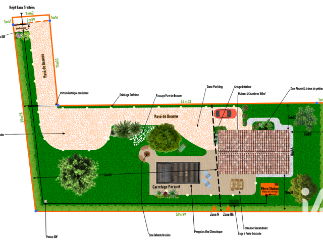 Vente Terrain à bâtir 1 490 m&sup2; — photo du bien