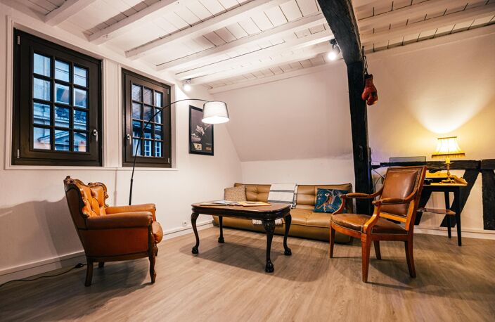 Duplex centre ville de rouen, Quartier St Maclou — photo 5