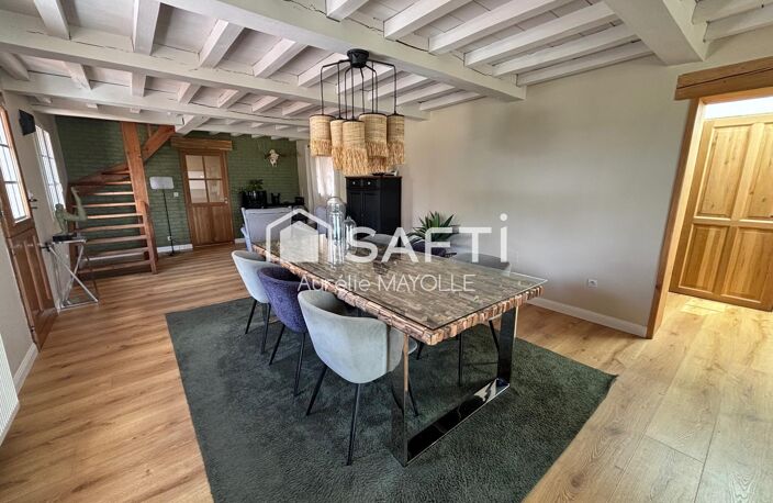 Maison de caractère de 145m2, 4 chambres, jardin, garage, carport — photo 2