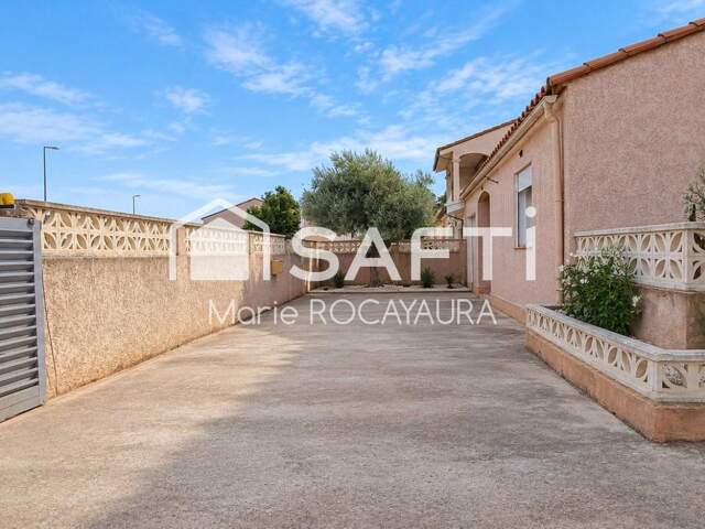 PERPIGNAN, MAISON T4, PLAIN PIED, 3 FACES AVEC JARDIN PISCINABLE — photo du bien