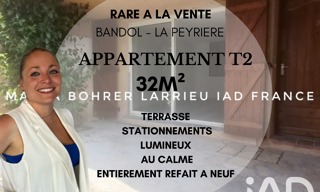 Appartement 2 Pièces 32 m² à vendre à Bandol (83150)