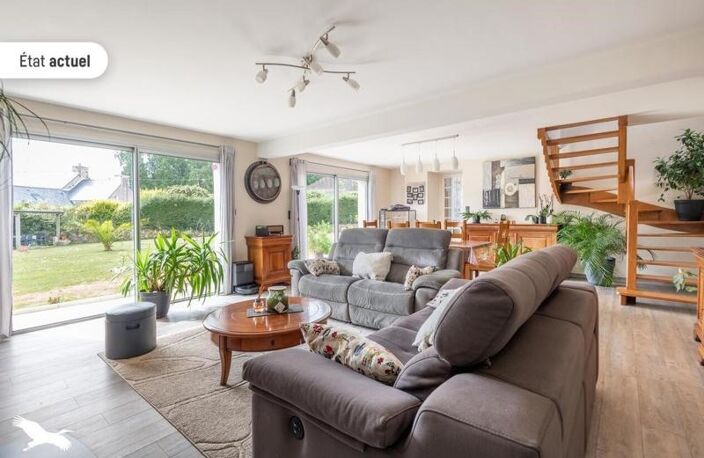 Vente maison 5 pièces 131 m² Lannéanou (29640) — photo 3