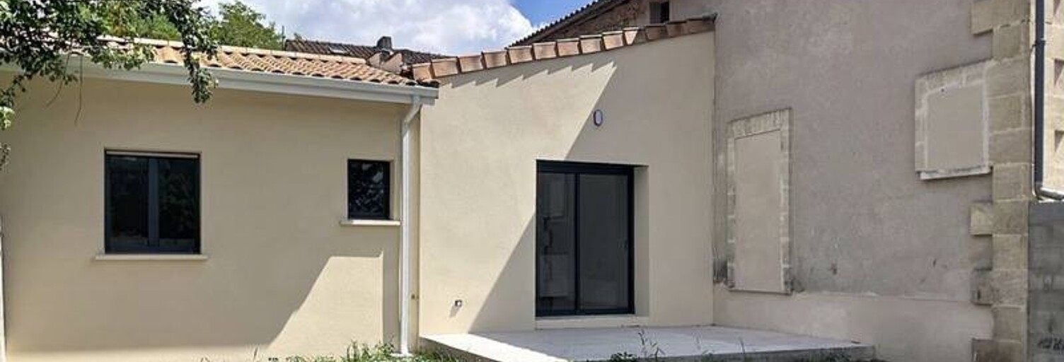 Maison 3 Pièces 61 m² à vendre à Peujard (33240)