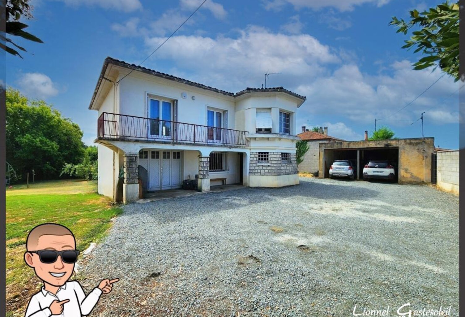 Maison sur deux niveaux 5 chambres Garages à vendre sur la commune de  PINEUILH (33) — photo 1