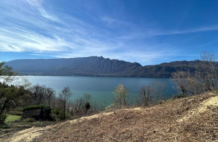 tresserve terrain 1844 m2  vue panoramique sur le lac du Bourget — photo 3