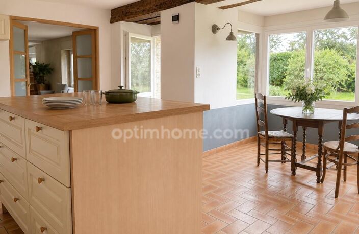 Authentique longère rénovée de 215 m2 – 5 chambres – Terrain arboré de 3000m2 au calme absolu — photo 3