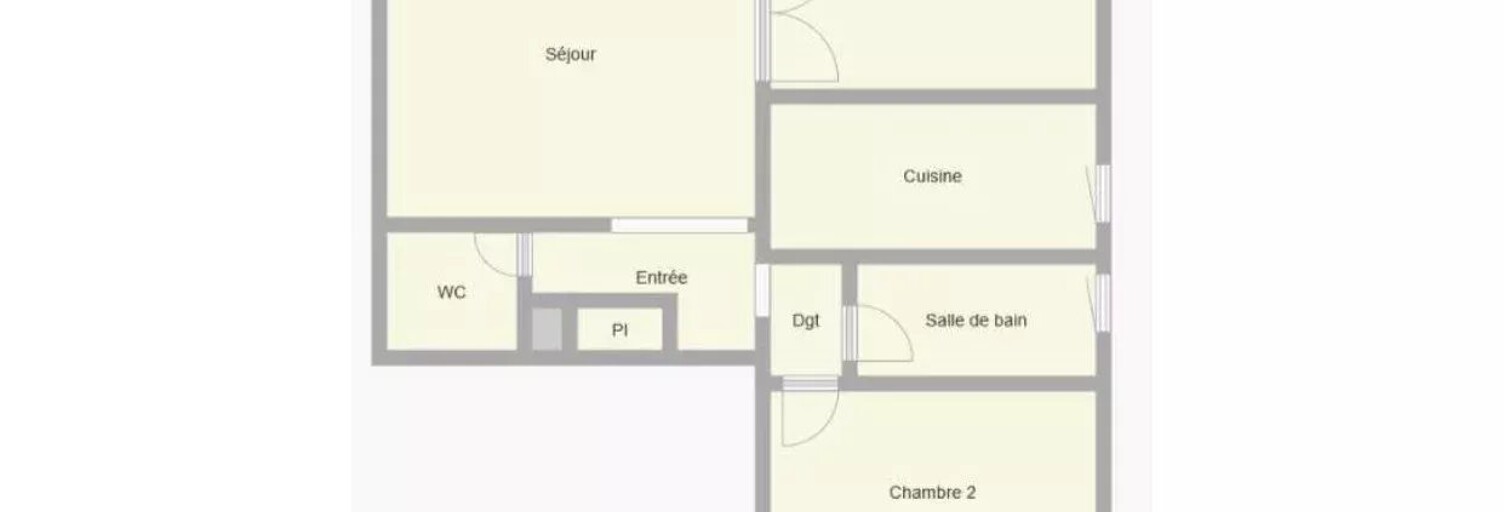 Appartement 1 Pièce 54 m² à louer à Sceaux (92330)