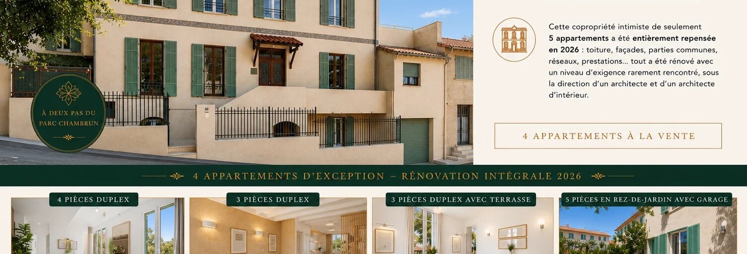 Appartement 4 Pièces 69 m² à vendre à Nice (06100)