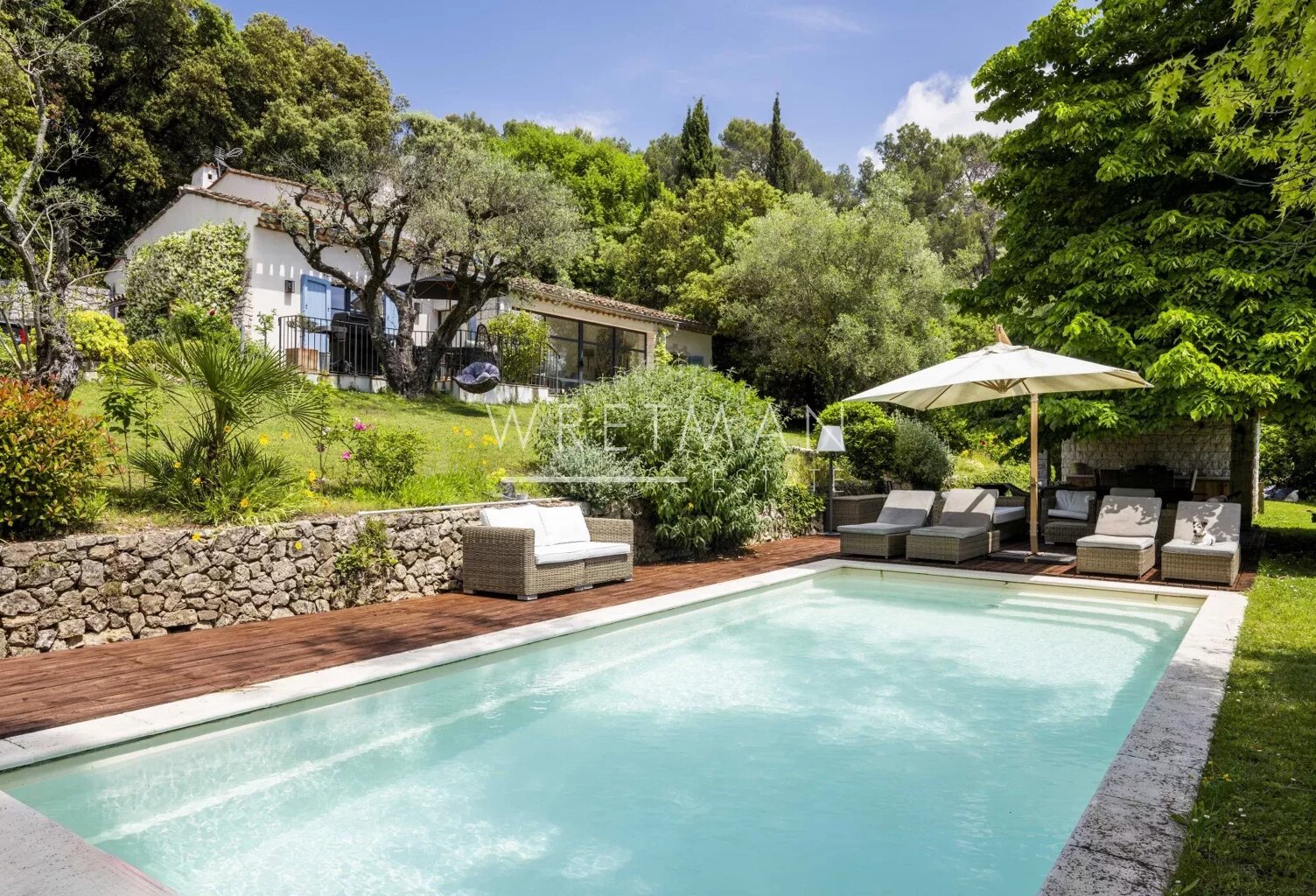 Villa provençale avec 5 chambres et piscine - Valbonne — photo 1