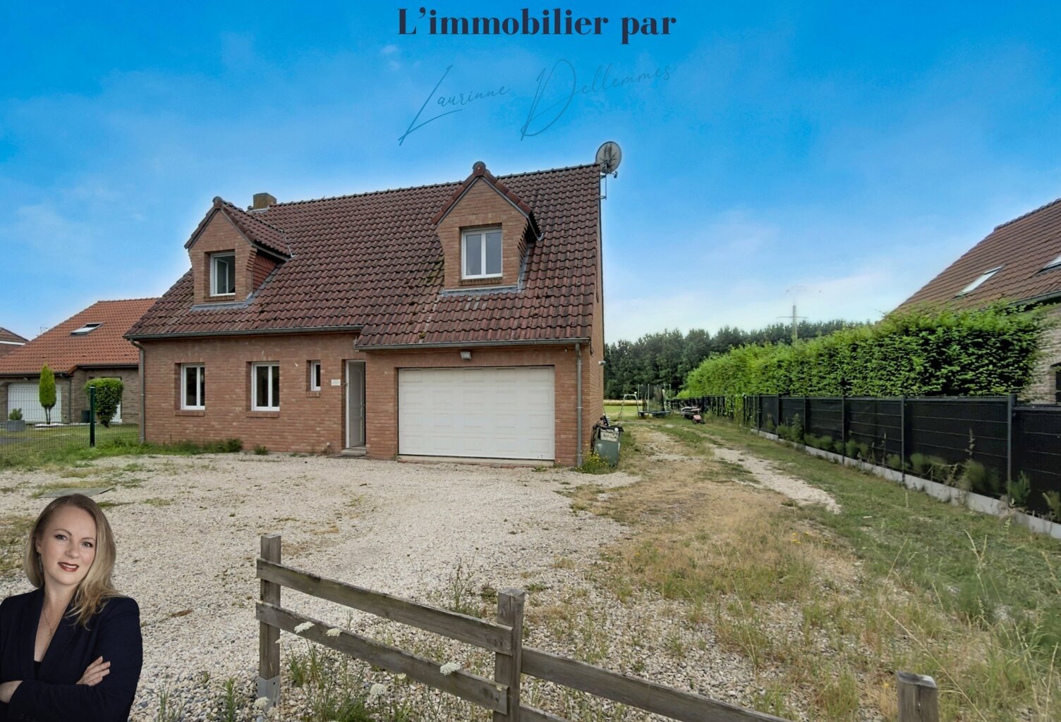 Pavillon individuel semi plain-pied 130 m2, 4 chambres avec garage et son studio indépendant de 30m2 - Thun Saint Amand (59) de 130m2 — photo 1