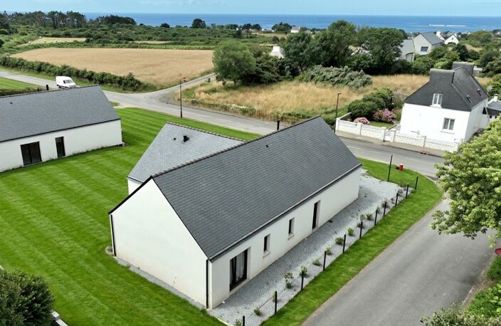 Maison contemporaine de plain-pied de 128 m² à Plouhinec, à proximité immédiate du littoral. Disponible en 2027 — photo 3
