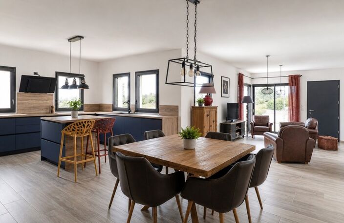 Maison contemporaine de plain-pied de 128 m² à Plouhinec, à proximité immédiate du littoral. Disponible en 2027 — photo 5