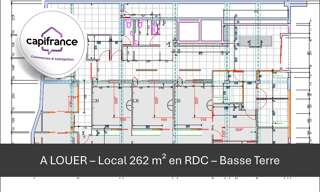 Commerce  262 m² à louer à Basse-Terre (97100)