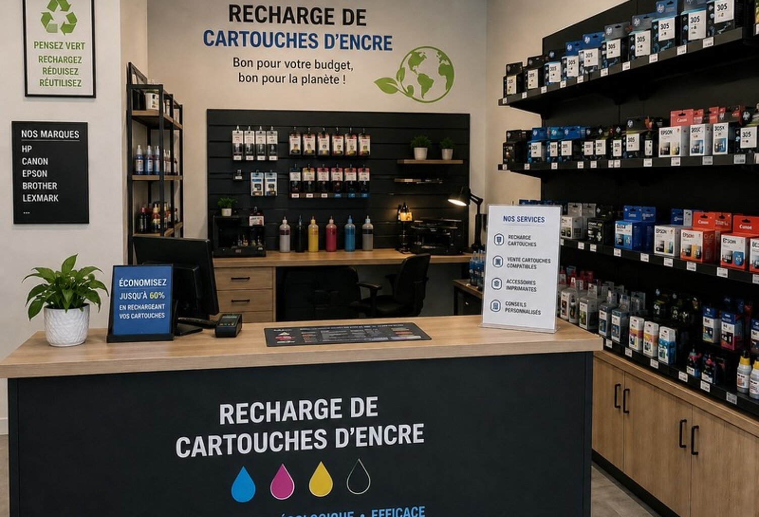 FONDS DE COMMERCE IDEALEMENT SITUE - MARMANDE (47) — photo 1